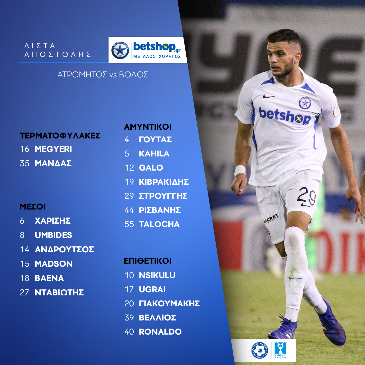 LIST atro volos cup2
