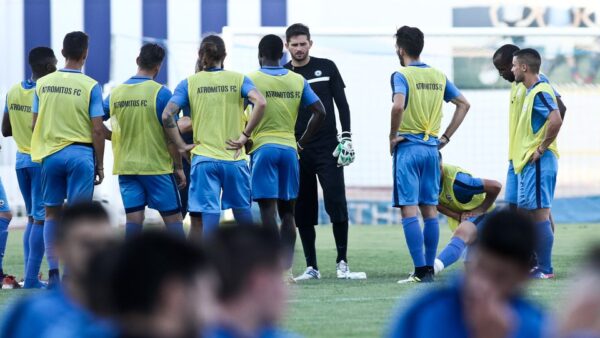 Προπόνηση σήμερα στο γήπεδο Περιστερίου