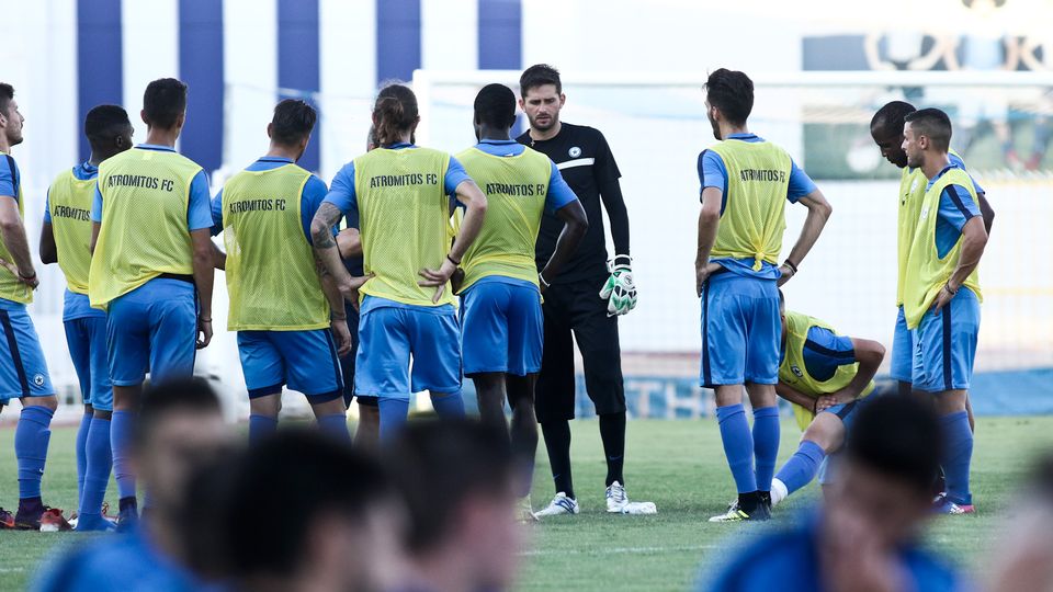 Η σημερινή προπόνηση στο αθλητικό κέντρο