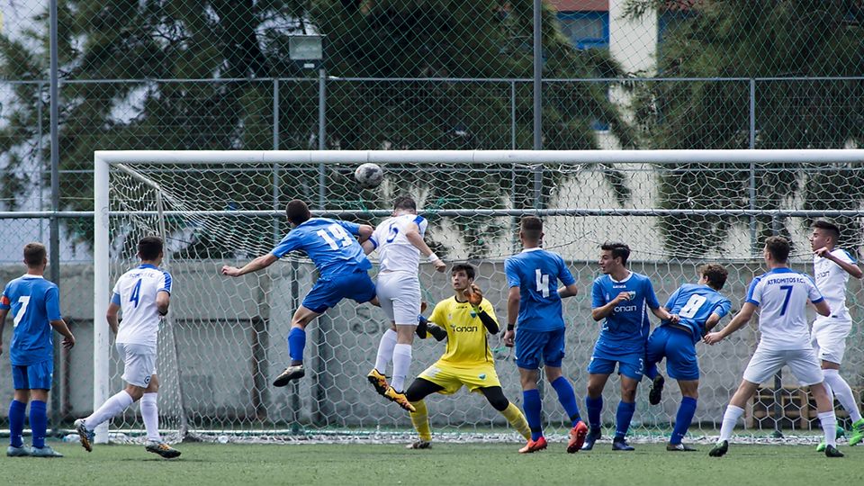 Ο Ατρόμητος Κ17 νίκη με Λεβαδειακό 3-2