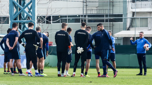 Ξεκίνησε η προετοιμασία για το ματς με την ΑΕΚ