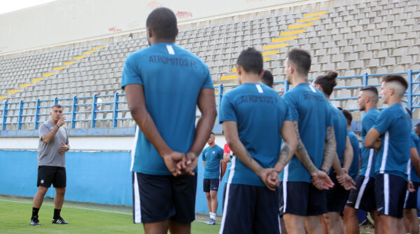 Πρώτη γνωριμία Αναστασίου με τους παίκτες