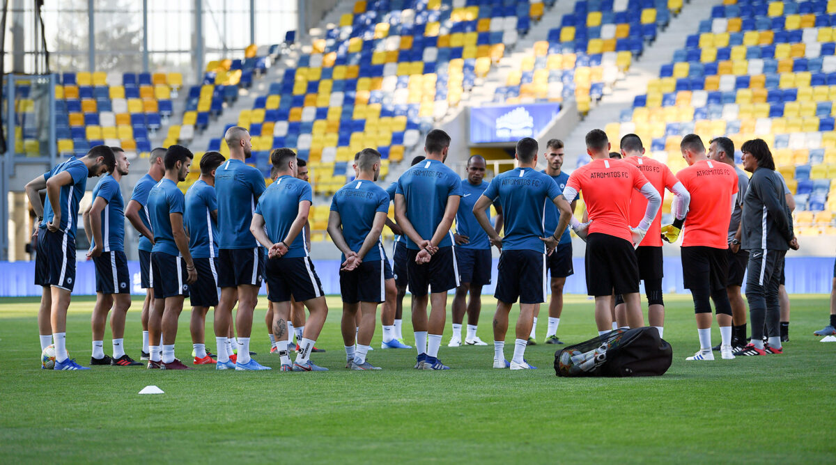 Προπονήθηκε στη MOL Arena η ομάδα μας