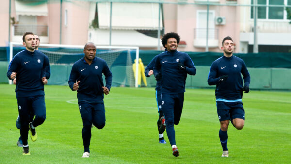 Ποδαρικό στο Μαζαράκη με την πρώτη προπόνηση του 2019