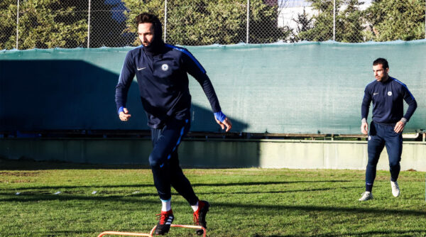 Άπαντες παρόντες στην προπόνηση της Πέμπτης