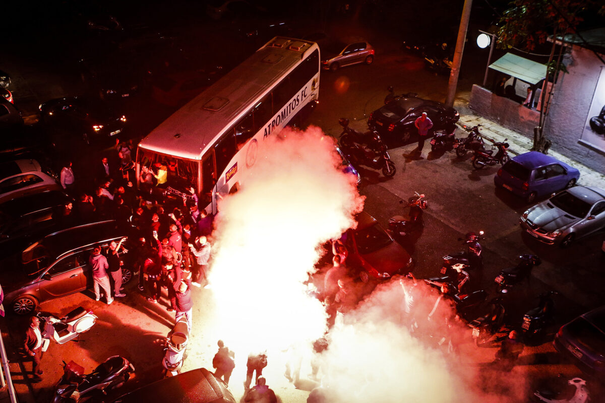 Πανηγυρικό κλίμα στις τάξεις της ομάδας