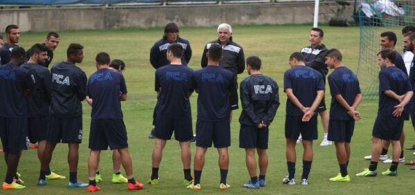 H προπόνηση εν όψει της πρεμιέρας