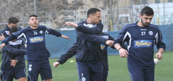 Η σημερινή προπόνηση στο αθλητικό κέντρο