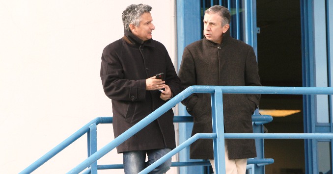 Παρουσία του προέδρου μας η σημερινή προπόνηση