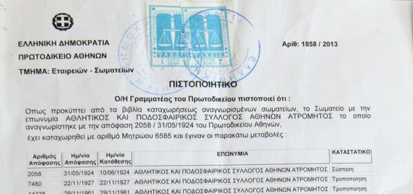 Aτρόμητε μας Χρόνια Πολλά!