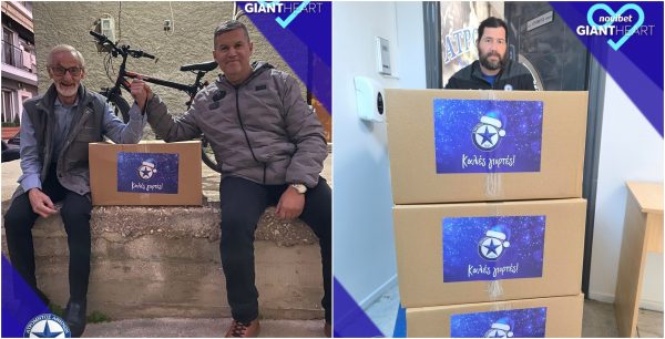 Ο Ατρόμητος μοίρασε είδη πρώτης ανάγκης σε συνεργασία με το Giant Heart