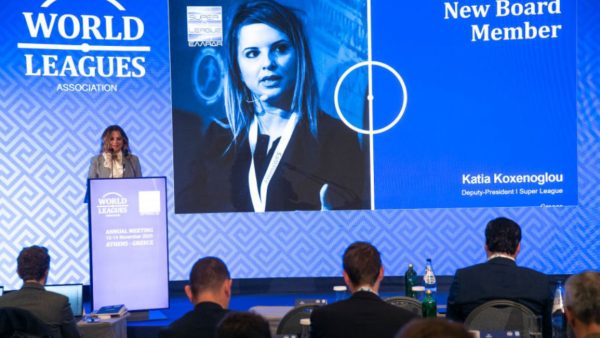 Η Αντιπρόεδρος & Διευθύνουσα Σύμβουλος της ΠΑΕ Ατρόμητος, Κάτια Κοξένογλου εξελέγη στο ΔΣ της World Leagues Association